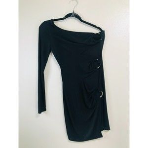 Fashion Nova One Sleeve Cut Out Women's Mini Dress, Size S